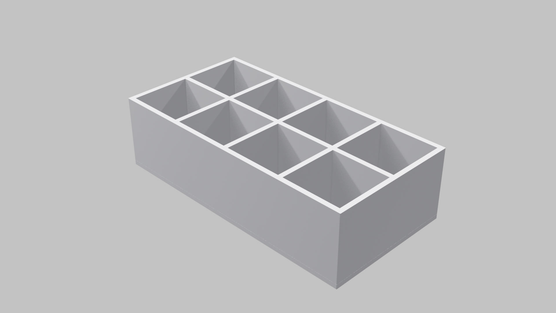 Modular desk caddy render