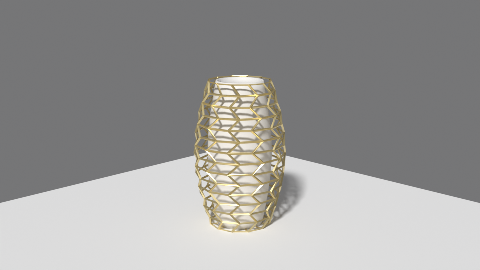 Preview collage of geometric vase collection