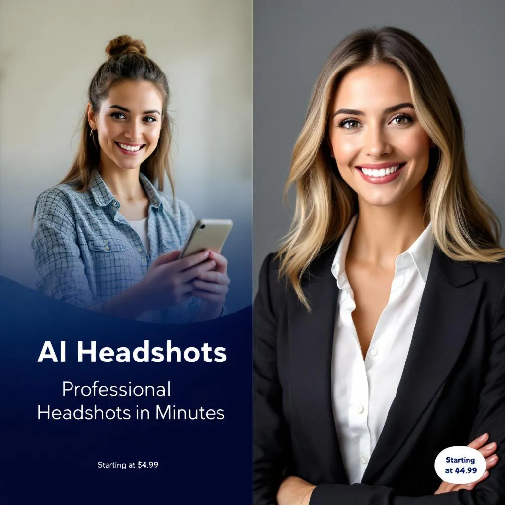 AI Headshots Professional Portrait