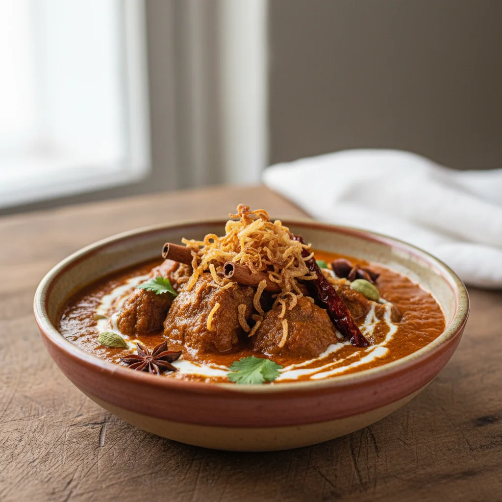 AI Recipe - Kashmiri Lamb Rogan Josh